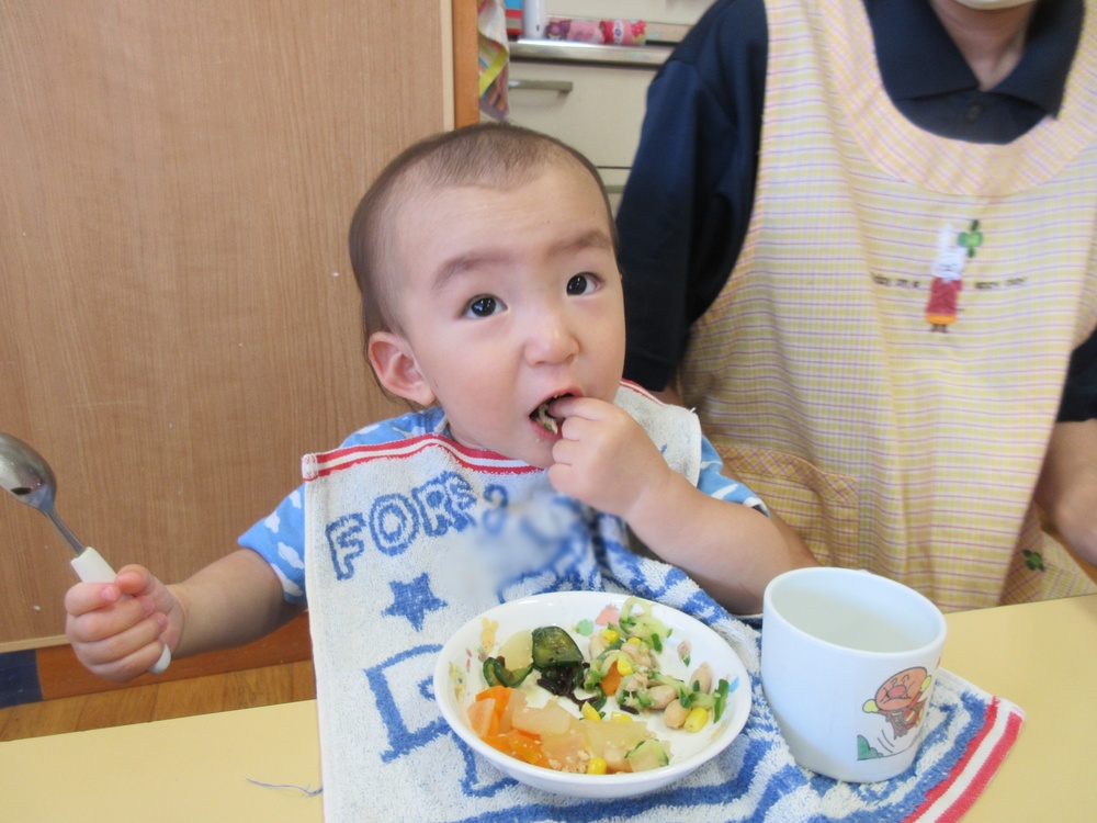 給食の様子