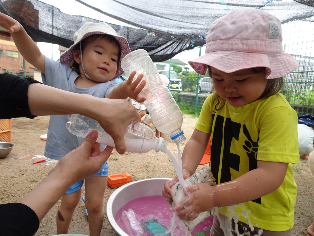 色水遊び (4)