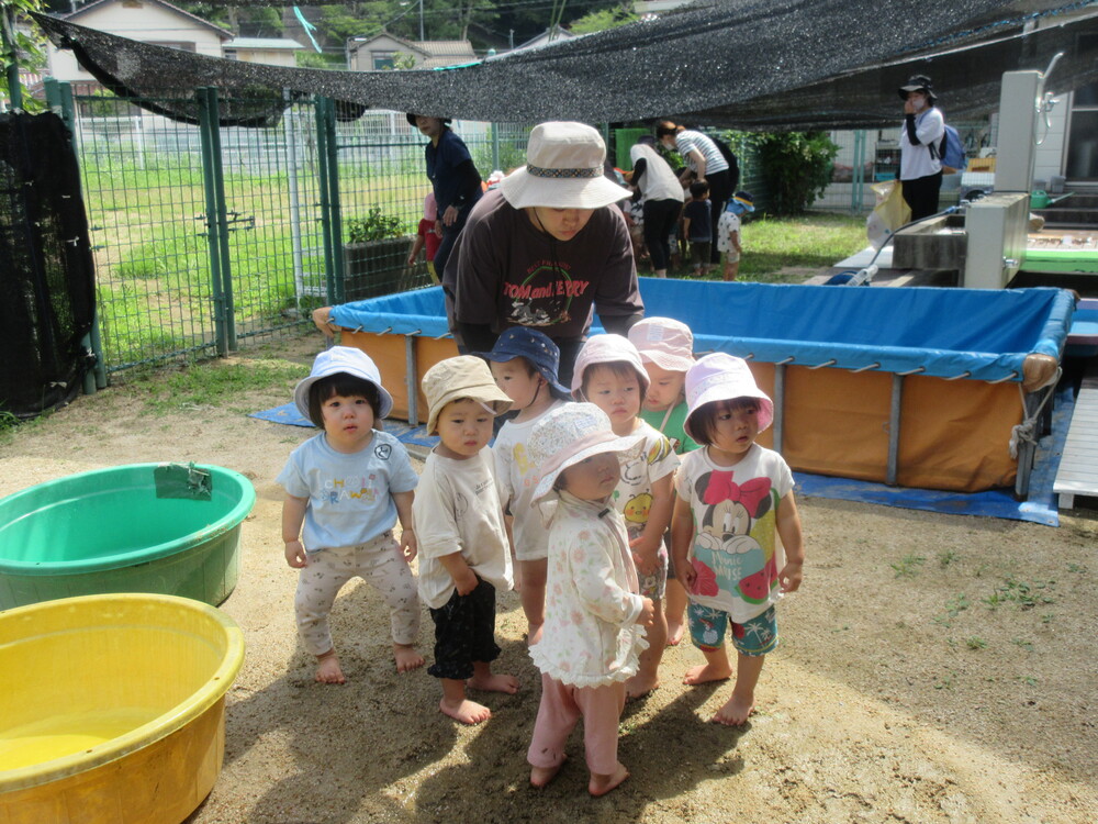 避難訓練の様子