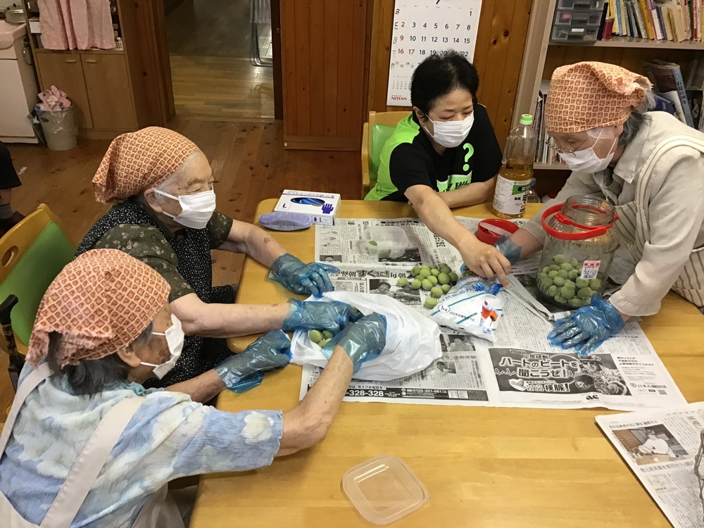 梅シロップ漬け