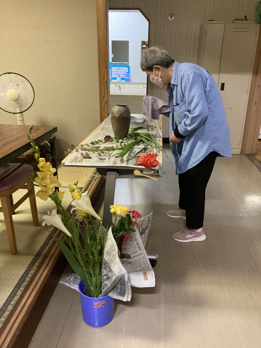 沢山のお花