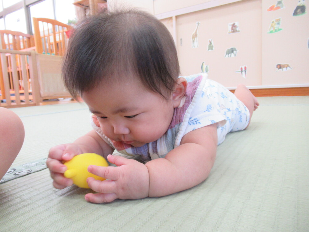 たまごブロックで遊んでいる (3)