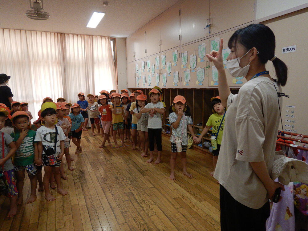 防犯訓練の様子