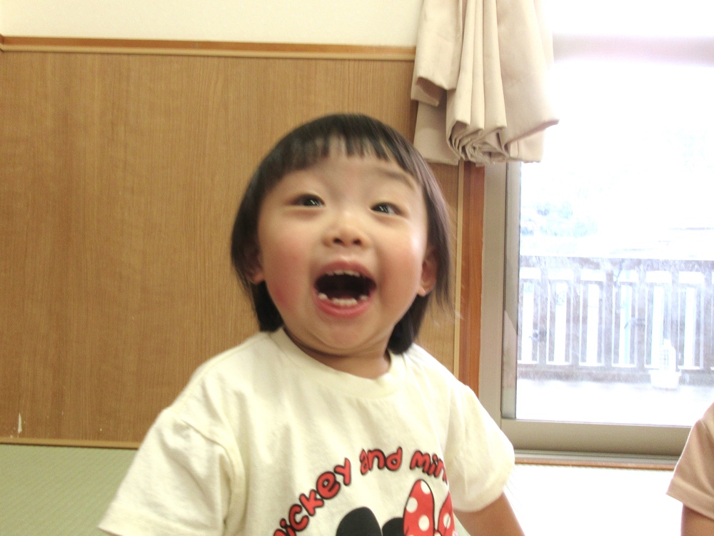 ソフトブロックで遊ぶ様子