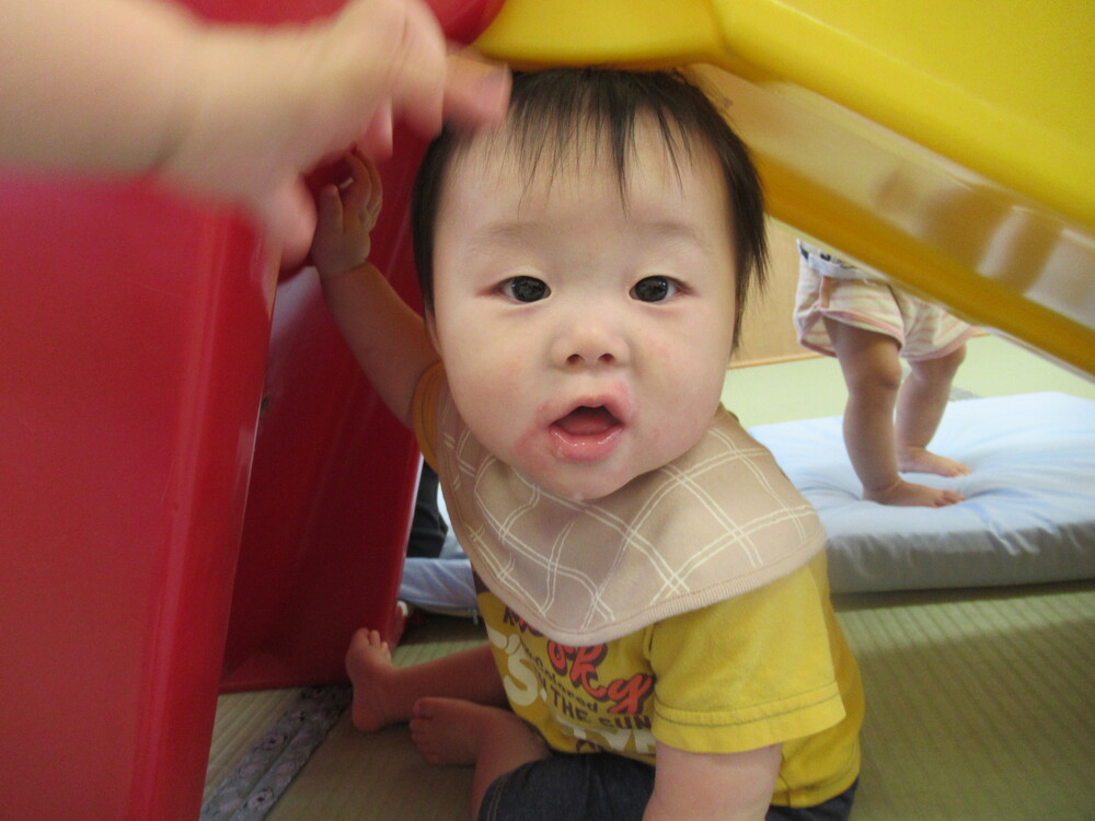 滑り台で遊んでいる (26)