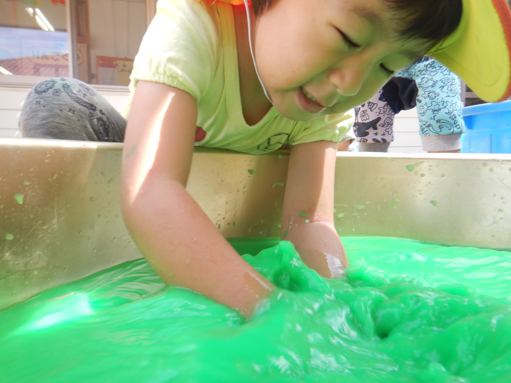 水遊び