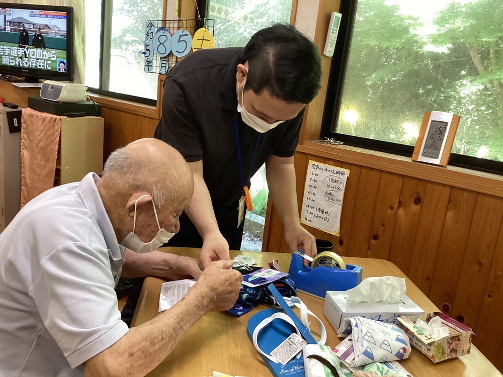 夏祭り準備