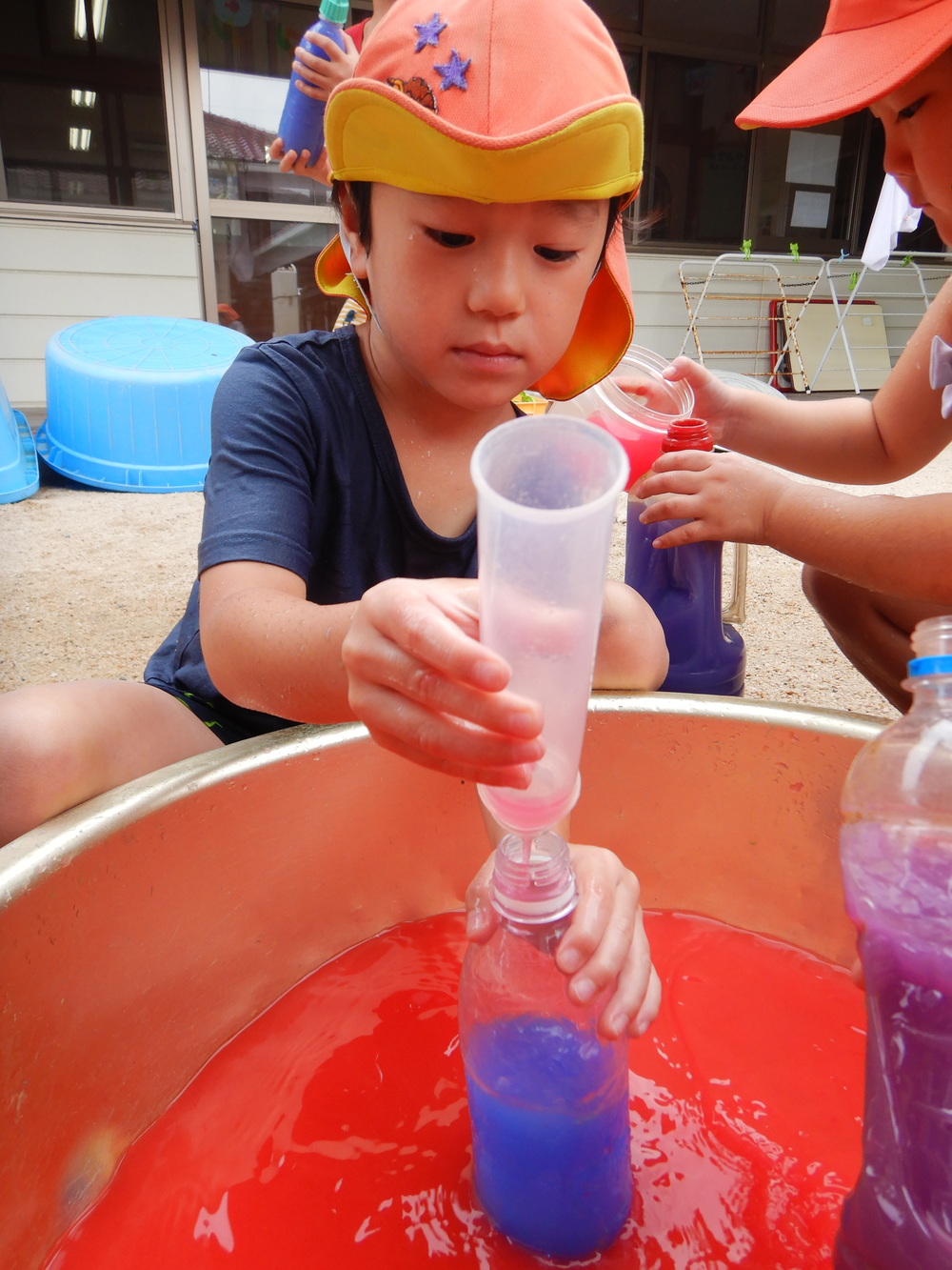 色水遊び