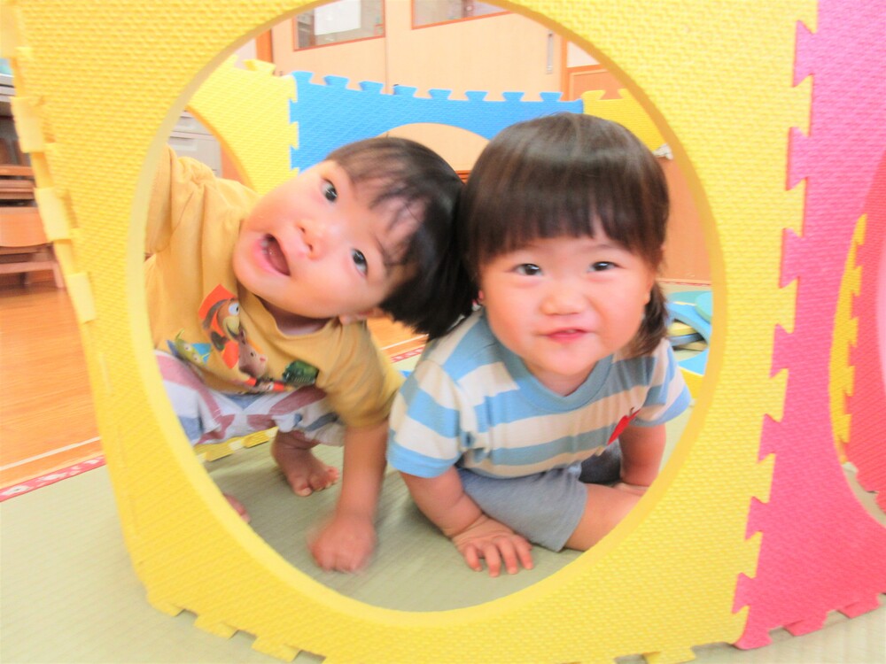 プラポイントで遊ぶ様子