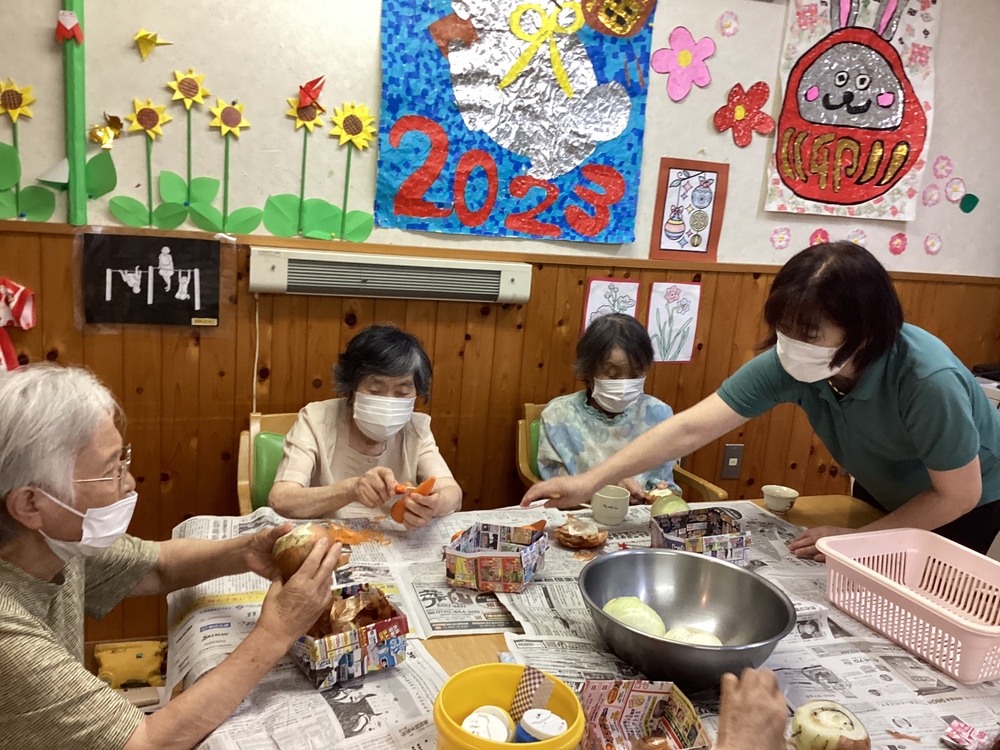 野菜の下処理