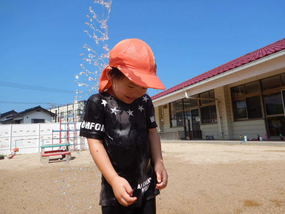 水遊び