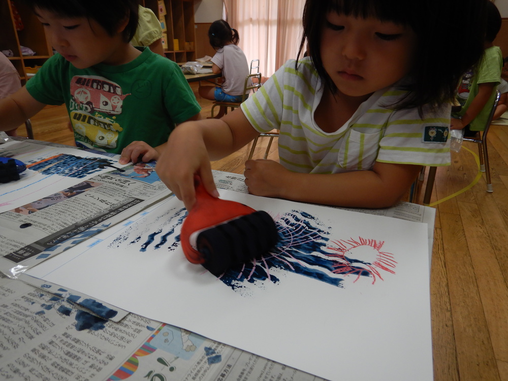 はじき絵