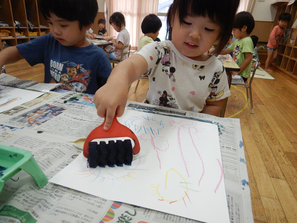 はじき絵