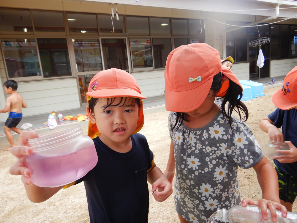 色水遊び