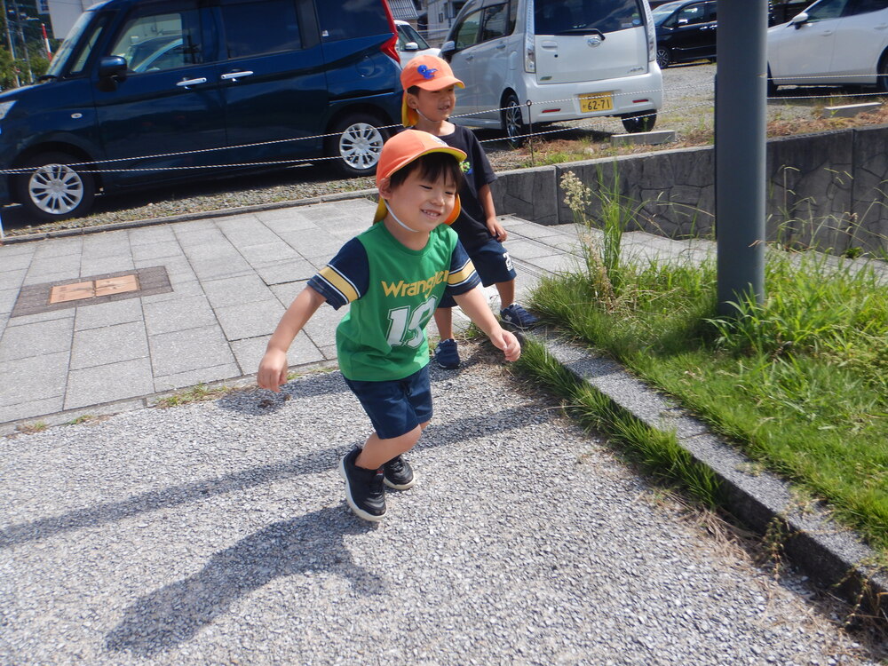 公園での様子
