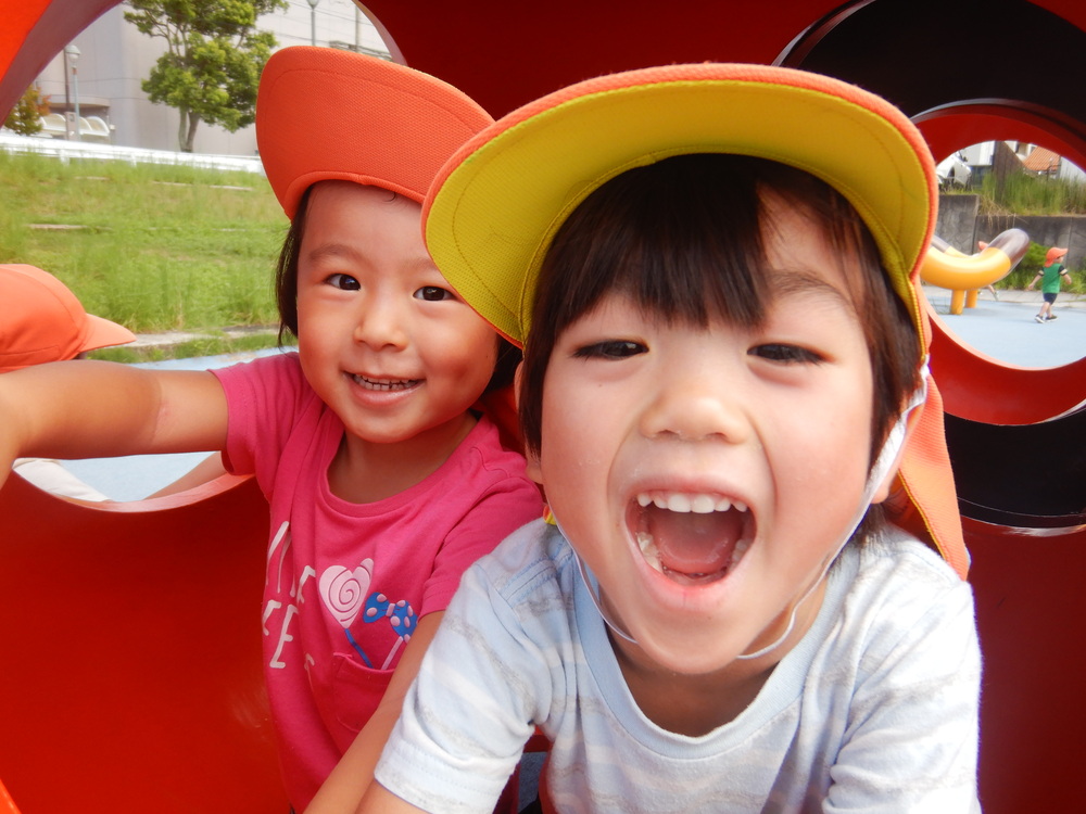 公園での様子