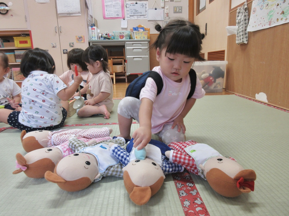 ままごとの様子
