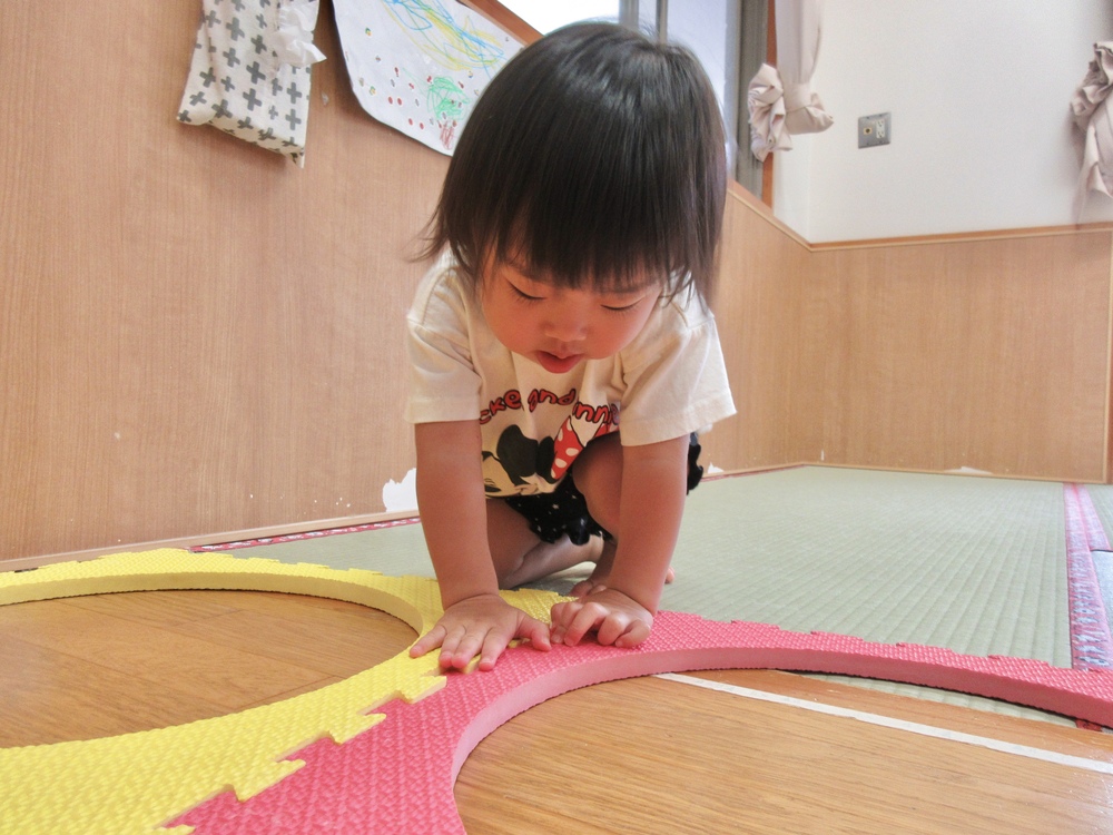 プラポイントで遊ぶ様子
