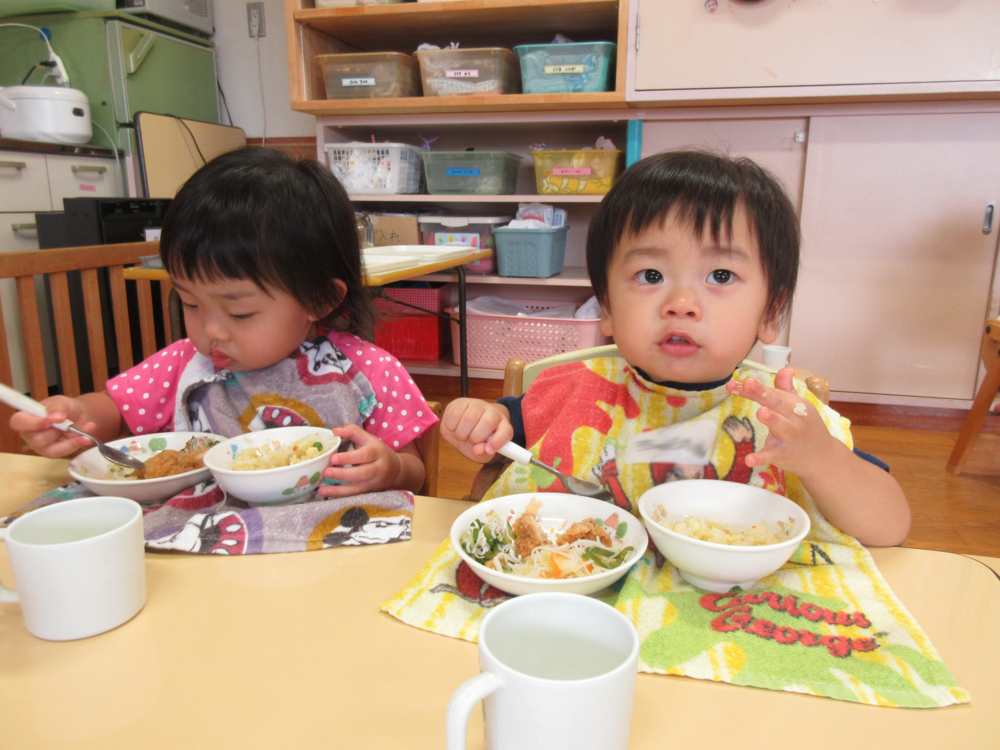 給食の様子