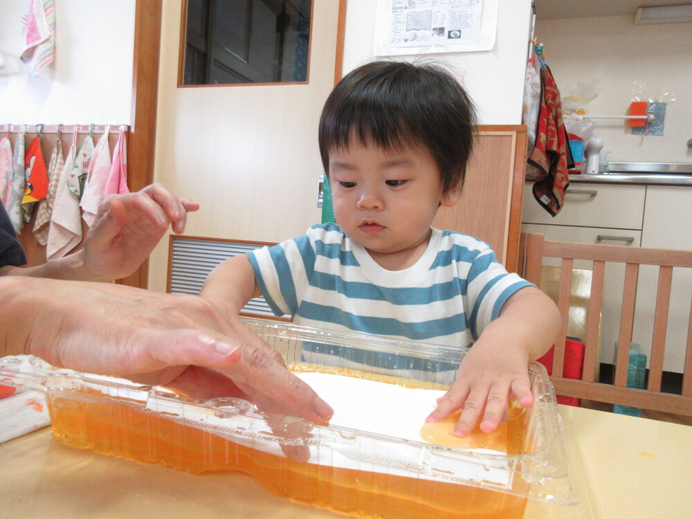 マーブリング製作の様子