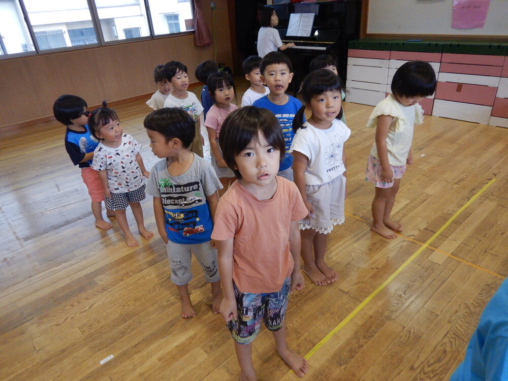 運動会の練習