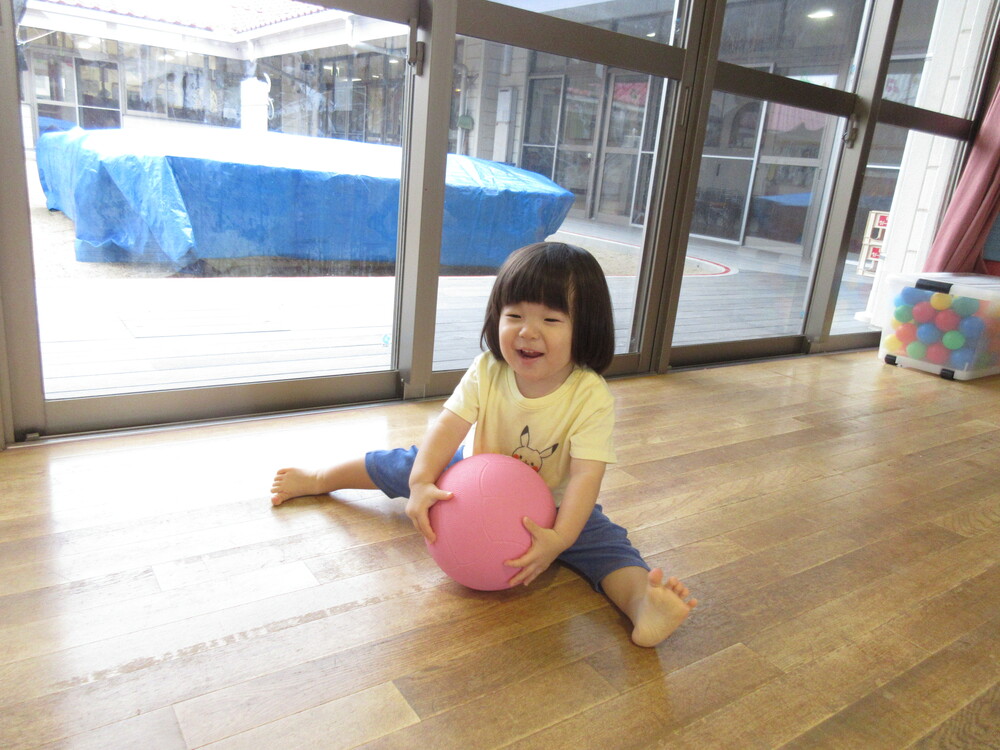 ボール遊びの様子