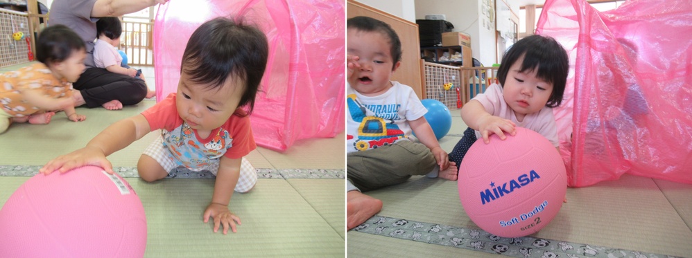 ボールで遊ぶ子どもたち (6)-horz
