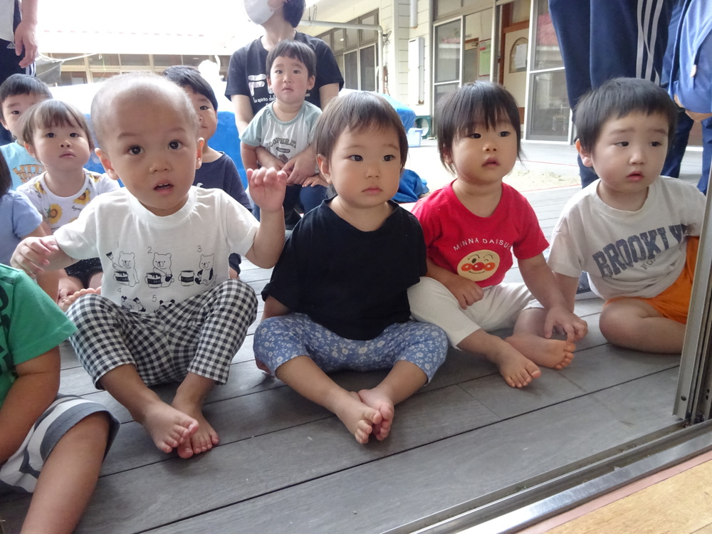 応援する子ども