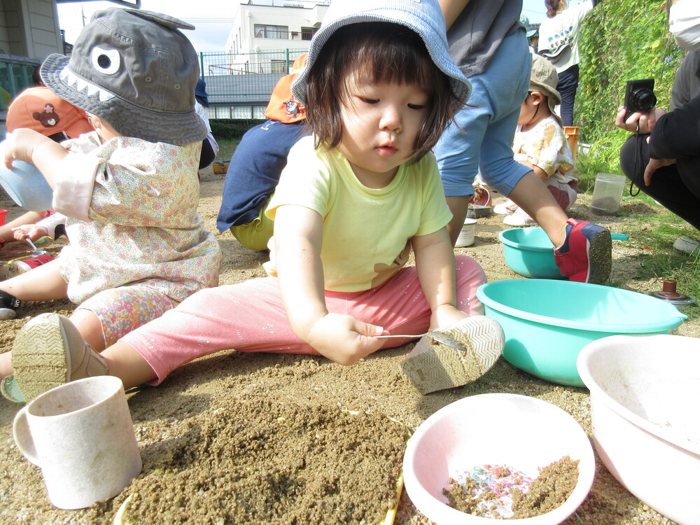 園庭遊びをしている (5)