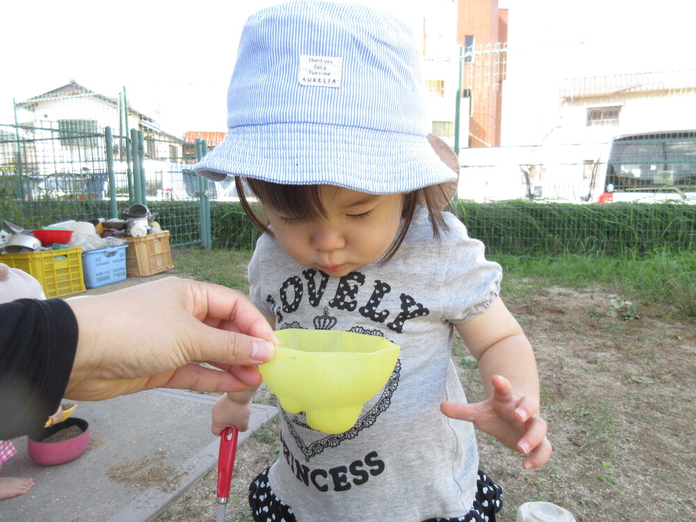 園庭遊びの様子