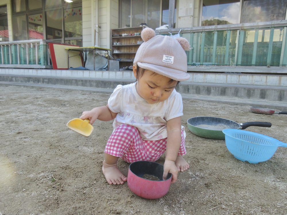 園庭遊びの様子