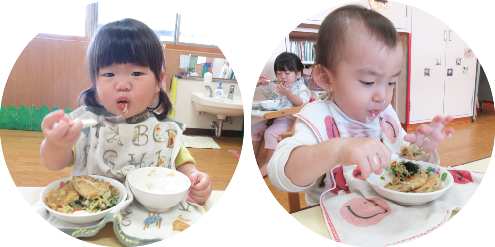 給食の様子