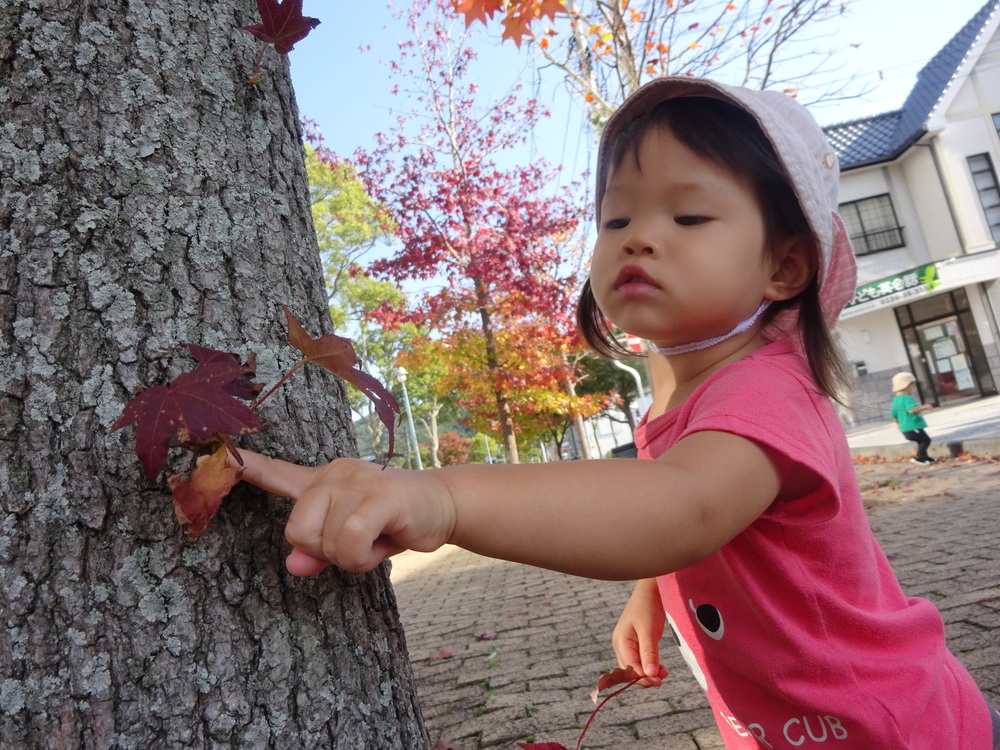 お散歩を楽しむ子ども (5)