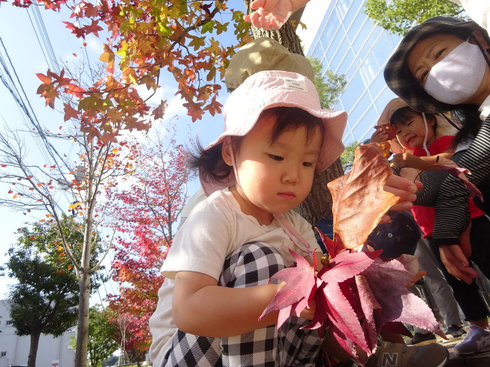 お散歩を楽しむ子ども (7)