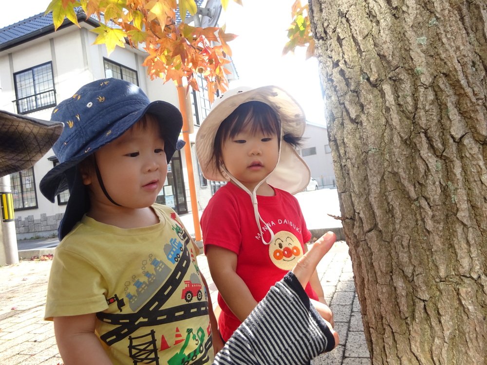 お散歩を楽しむ子ども (9)