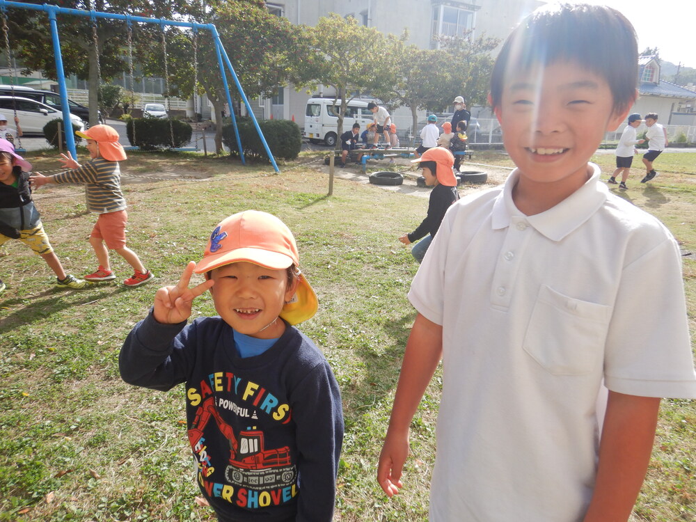 小学校に行く