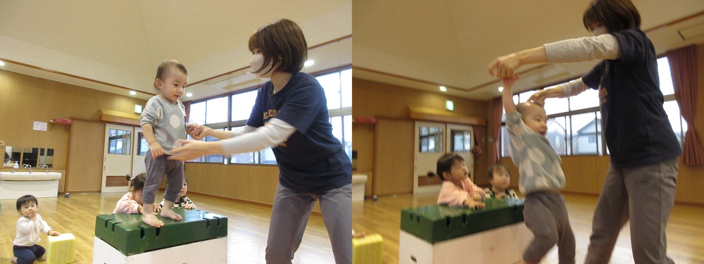 遊戯室で遊んでいる (1)
