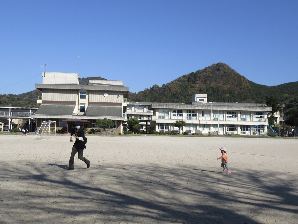 散歩の様子(大田小学校)