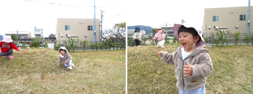 散歩の様子 