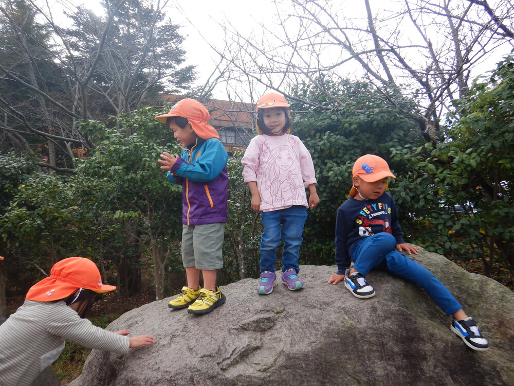 岩場
