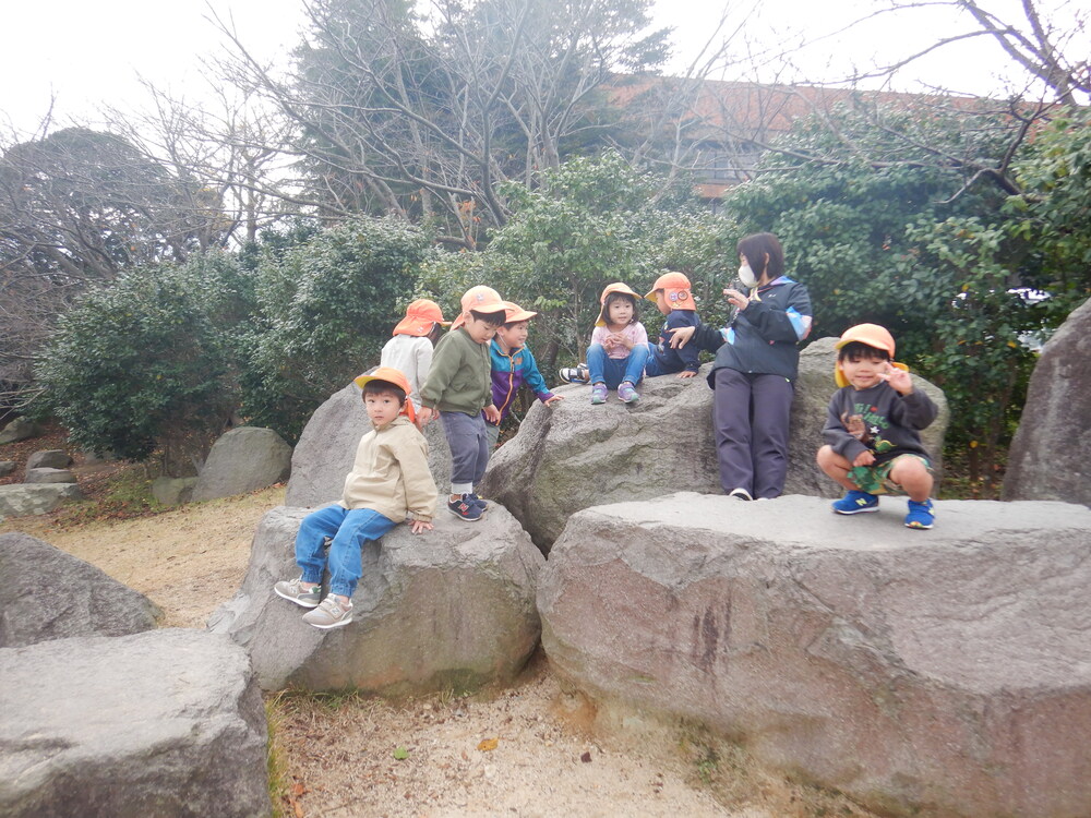 岩場