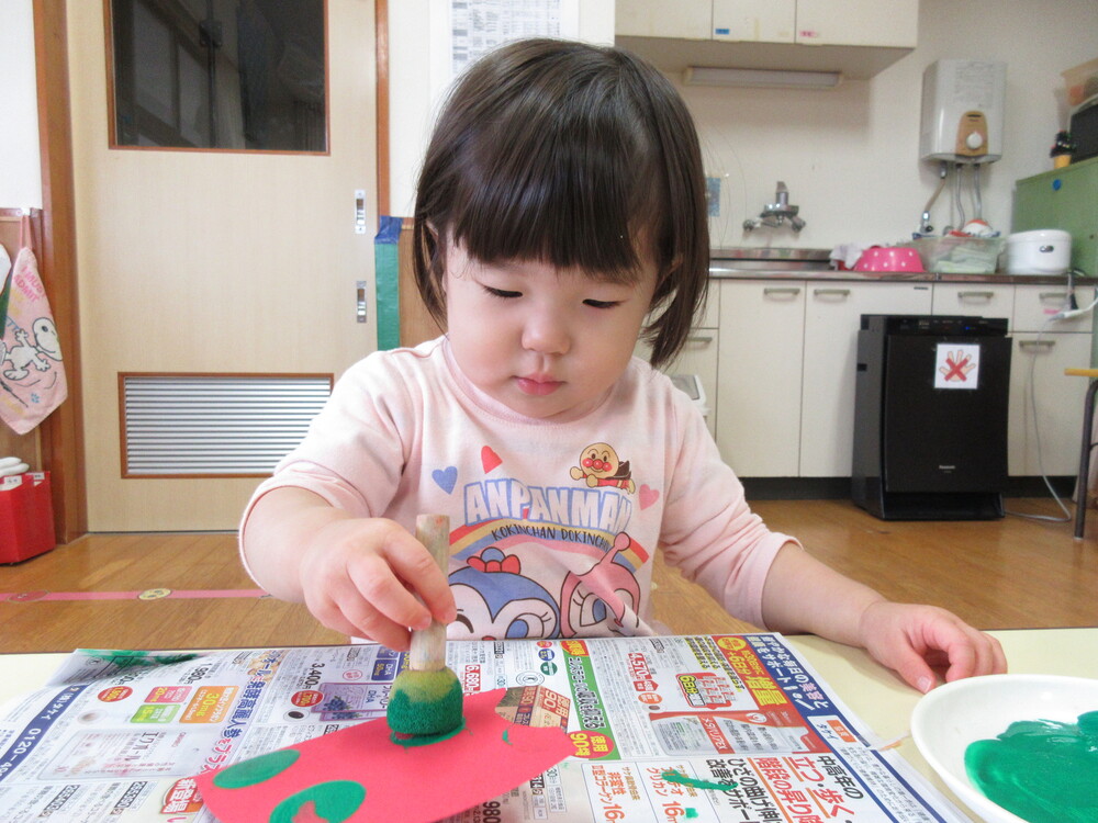 製作あそびの様子
