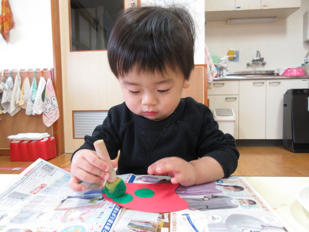 製作あそびの様子