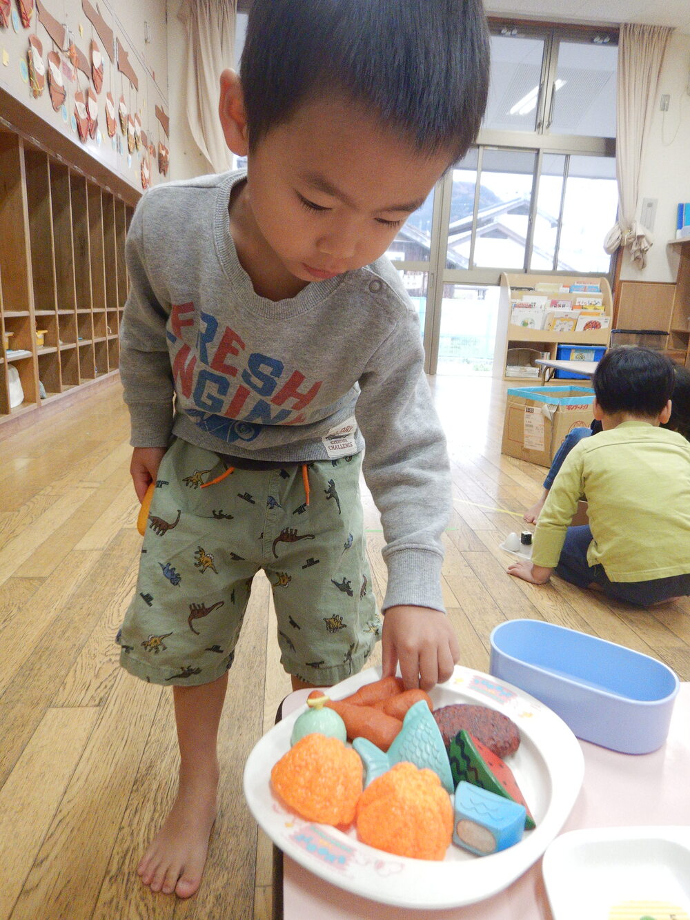 ご馳走を作る