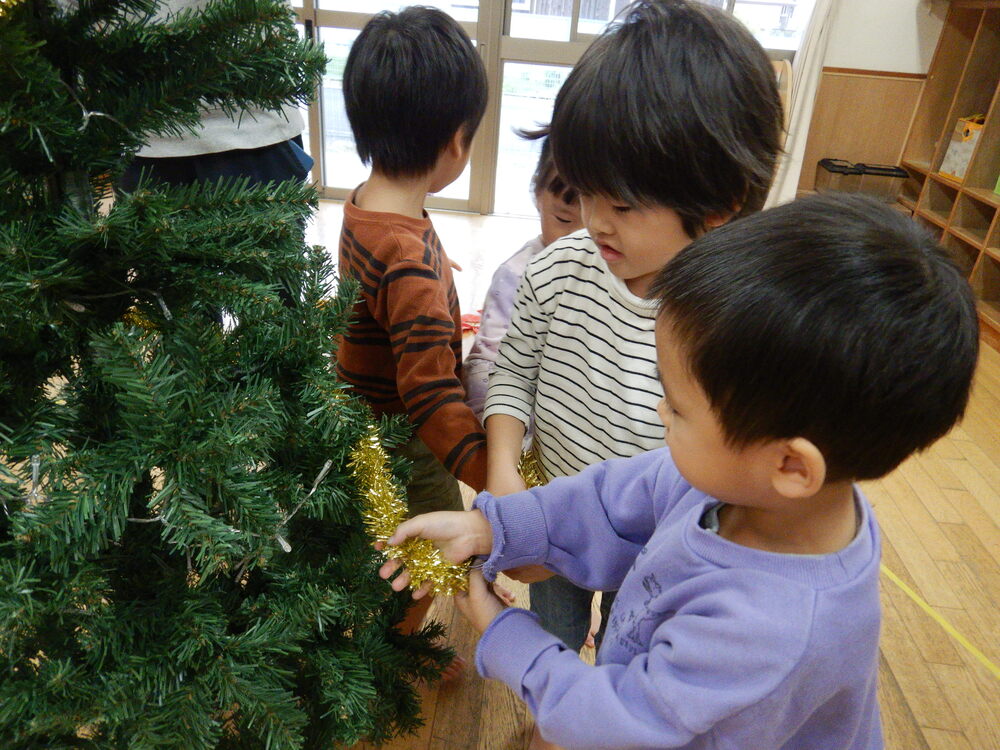 クリスマスツリーの