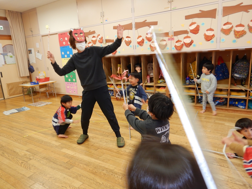 鬼の登場