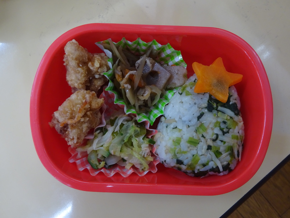 クリスマスツリー弁当