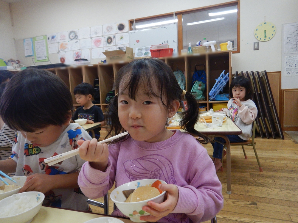 給食の様子