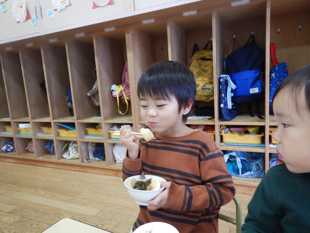 給食の様子