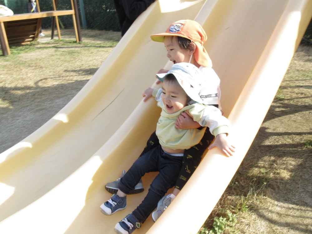 公園遊びの様子